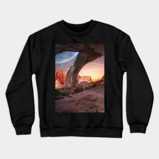 Hidden Rock Formation Crewneck Sweatshirt